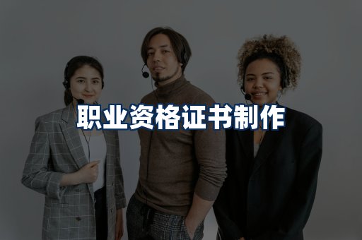 职业资格展示